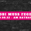 Banner mit Ösen