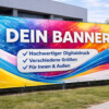 Banner mit Ösen
