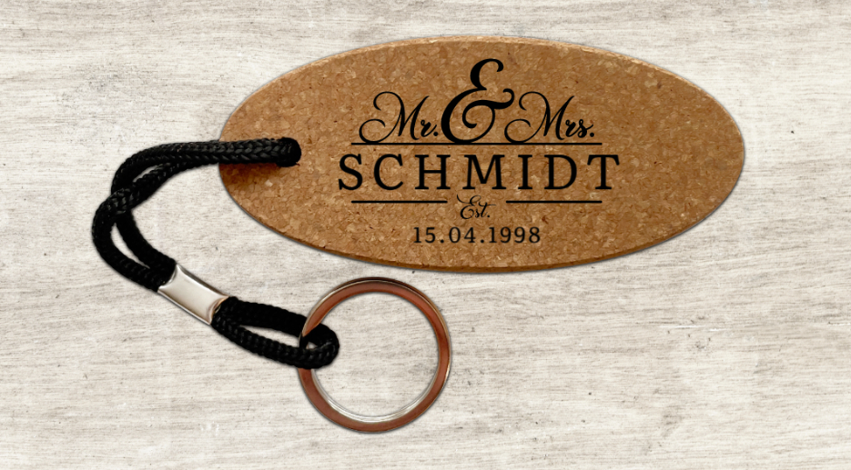 Kork Schlüsselanhänger – Bild 3