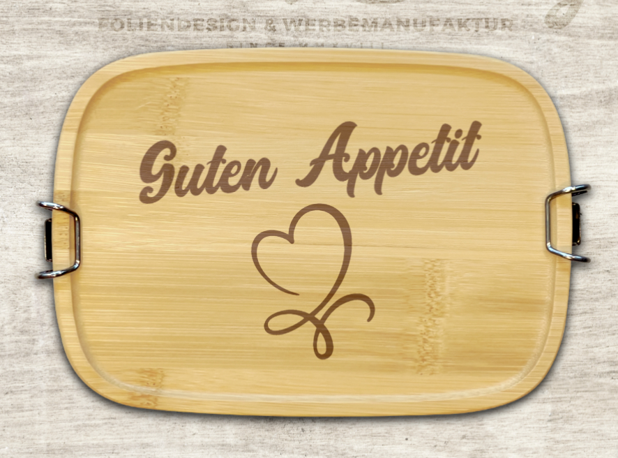 Lunchbox Edelstahl Bambus – Bild 7