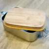 Lunchbox Edelstahl Bambus – Bild 2